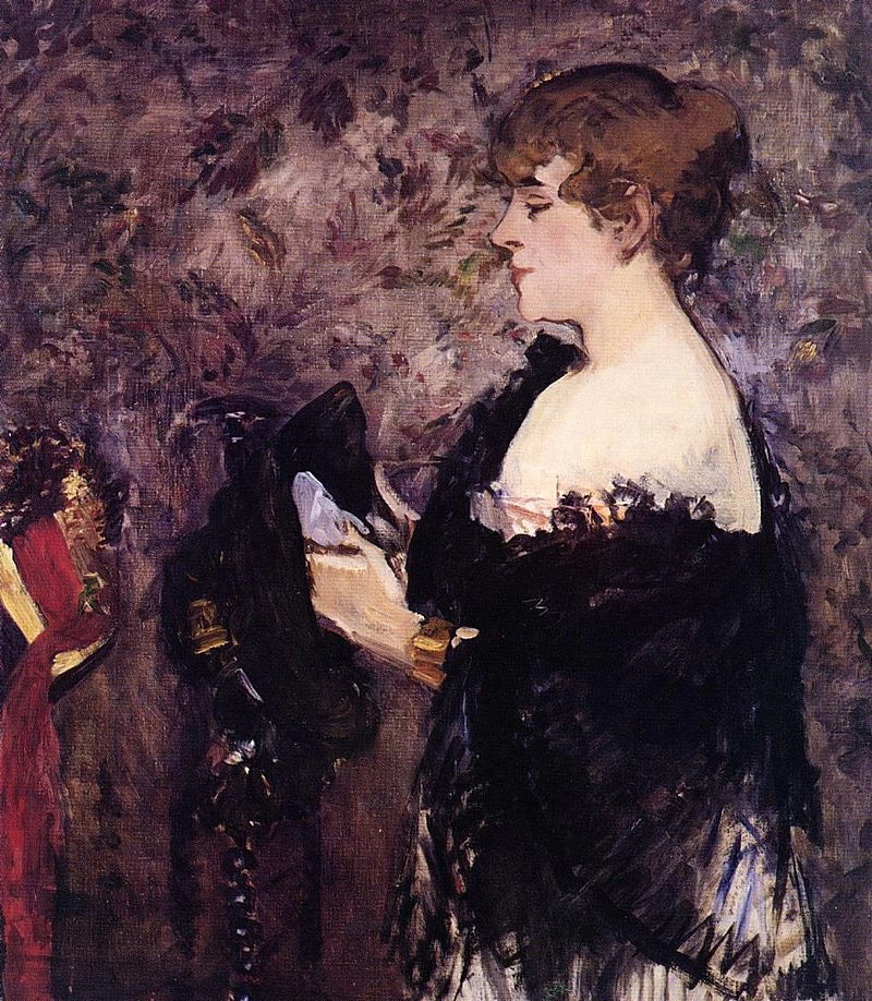  181-Édouard Manet, La modista, 1881 